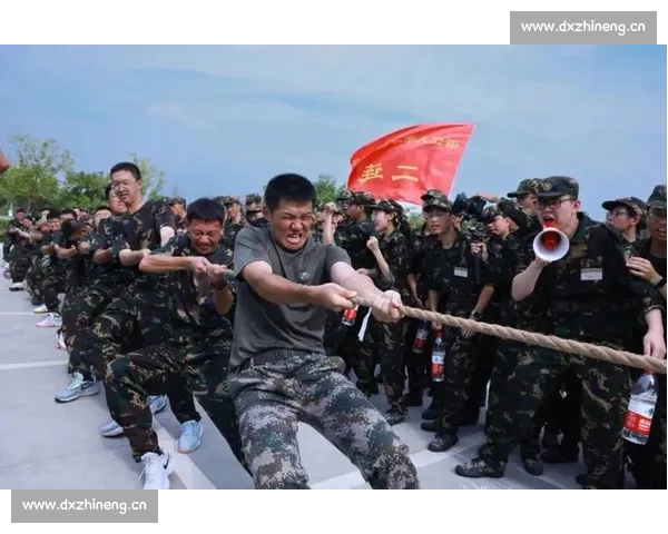 团结拼搏齐用力奋勇向前展团队精神的精彩拔河比赛